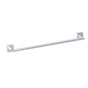 Kartners - MADRID - 18-inch Bathroom Towel Bar-Polished Chrome - Polished Chrome