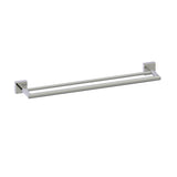 Kartners - MADRID - 18-inch Double Bathroom Towel Bar-Polished Nickel - Polished Nickel