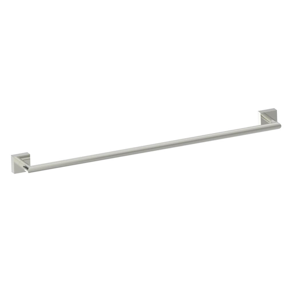 Kartners - MADRID -  24-inch Bathroom Towel Bar-Polished Nickel - Polished Nickel
