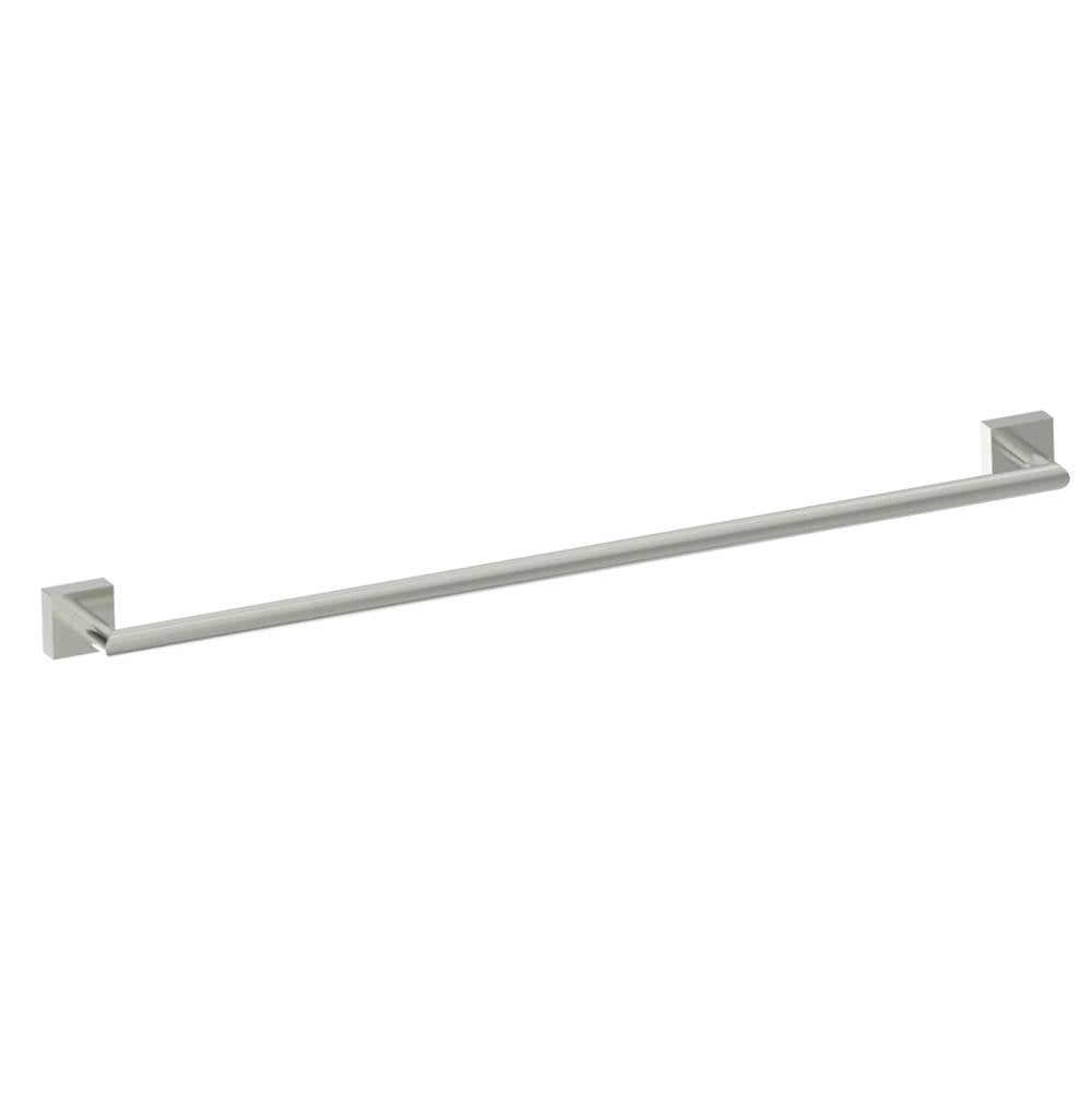 Kartners - MADRID -  24-inch Bathroom Towel Bar-Brushed Nickel - Brushed Nickel