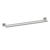 Kartners - MADRID - 24-inch Double Bathroom Towel Bar-Brushed Nickel - Brushed Nickel