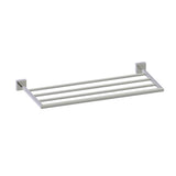 Kartners - MADRID - 21-inch Towel Shelf-Polished Nickel - Polished Nickel