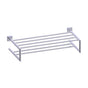 Kartners - MADRID - 21-inch Double Towel Shelf-Polished Chrome - Polished Chrome
