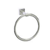 Kartners - MADRID - Round Towel Ring-Polished Nickel - Polished Nickel