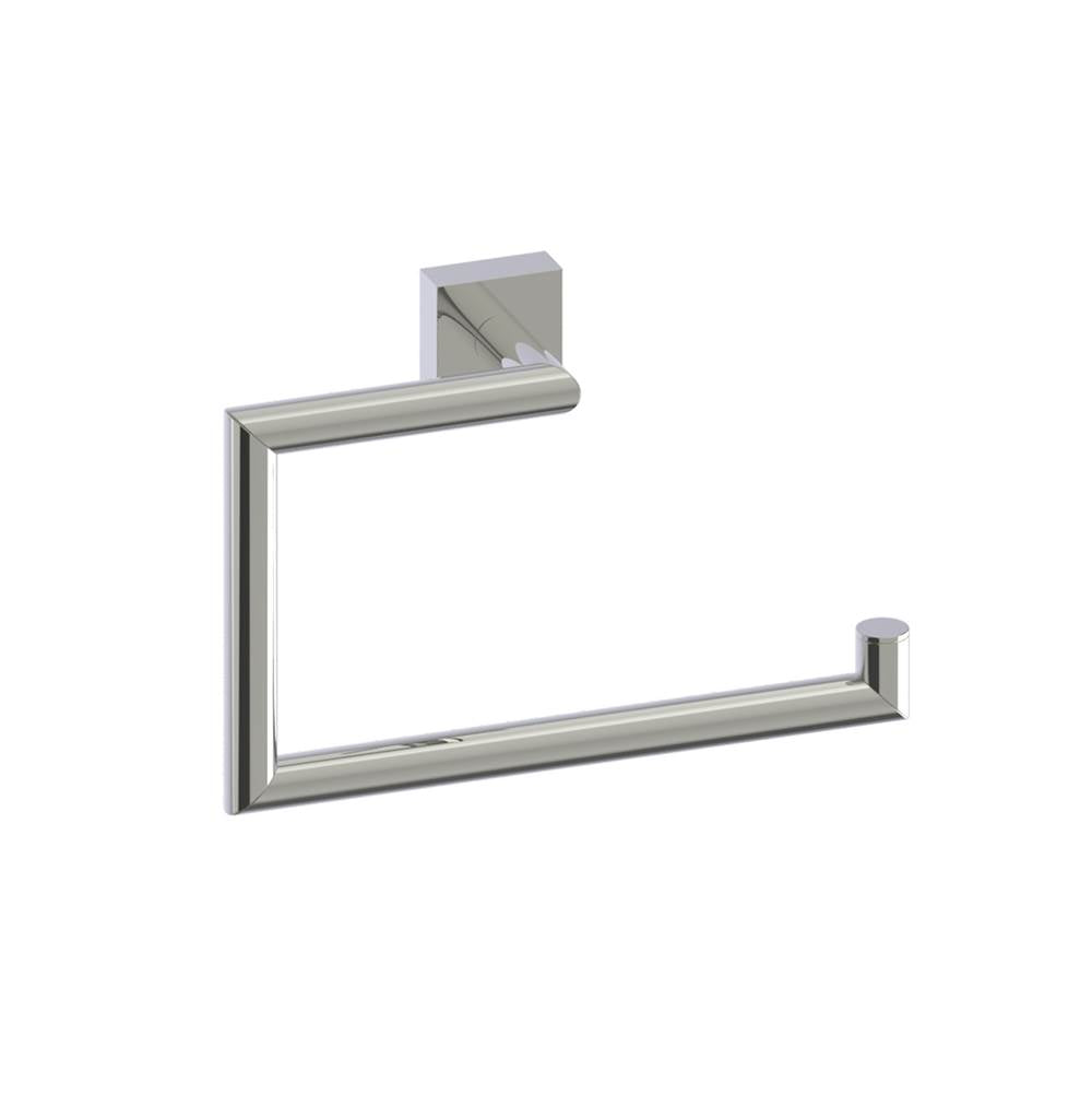 Kartners - MADRID - Towel Ring (Right)-Polished Nickel - Polished Nickel
