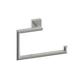 Kartners - MADRID - Towel Ring (Right)-Brushed Nickel - Brushed Nickel