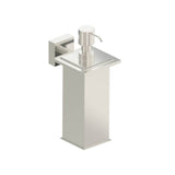 Kartners - MADRID - Soap / Lotion Dispenser (Wall Mounted)-Brushed Nickel - Brushed Nickel