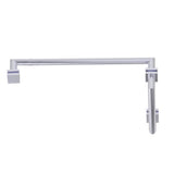 Kartners - MADRID - 8-inch x 24-inch Offset Shower Door Handles -Polished Chrome - Polished Chrome