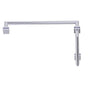 Kartners - MADRID - 12-inch x 24-inch Offset Shower Door Handles -Polished Chrome - Polished Chrome