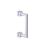 Kartners - MADRID - 8-inch Shower Door Handle-Polished Chrome - Polished Chrome
