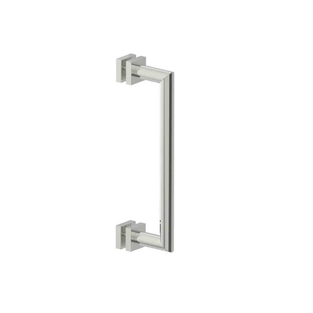 Kartners - MADRID -12-inch Shower Door Handle-Polished Nickel - Polished Nickel