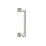Kartners - MADRID -12-inch Shower Door Handle-Brushed Nickel - Brushed Nickel