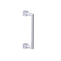 Kartners - MADRID -12-inch Shower Door Handle-Polished Chrome - Polished Chrome