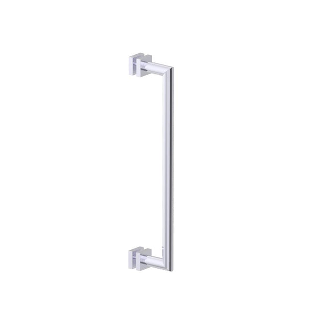 Kartners - MADRID- 18-inch Shower Door Handle-Polished Chrome - Polished Chrome