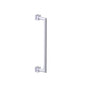 Kartners - MADRID- 18-inch Shower Door Handle-Polished Chrome - Polished Chrome