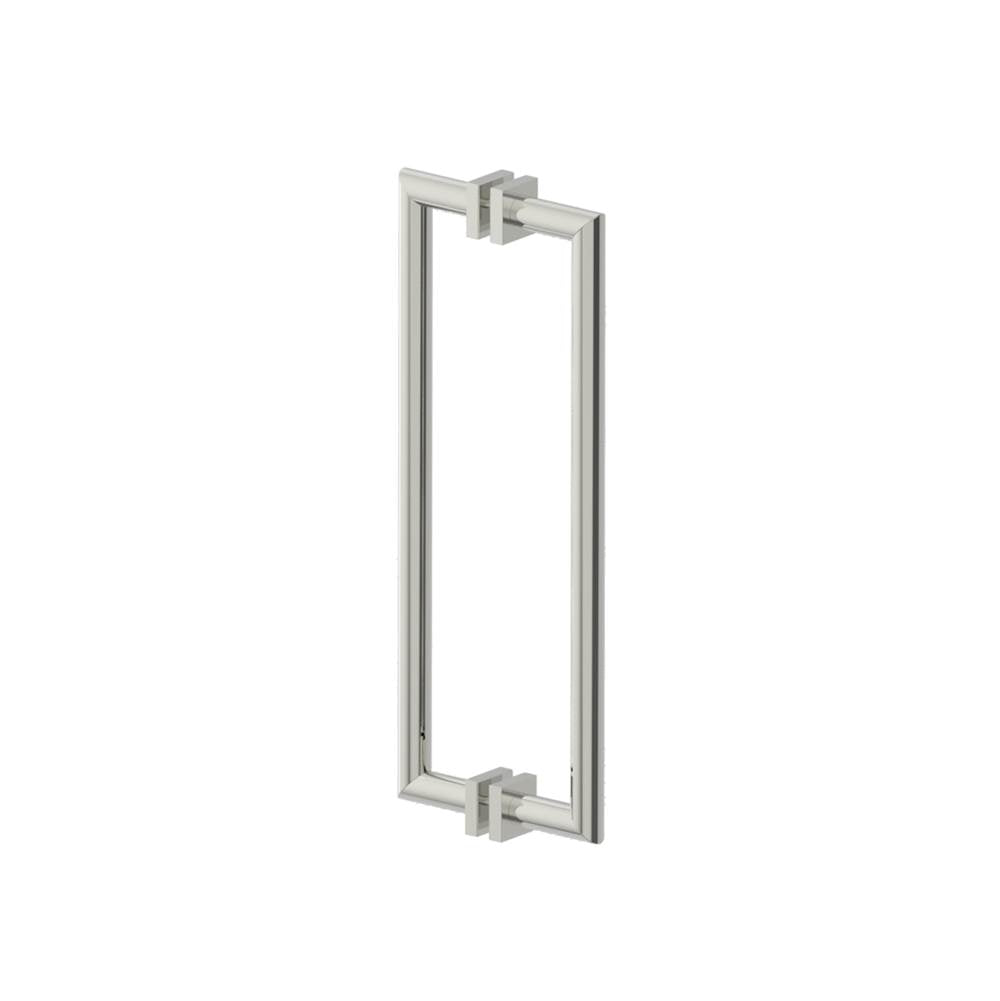 Kartners - MADRID - 18-inch Double Shower Door Handle-Polished Nickel - Polished Nickel