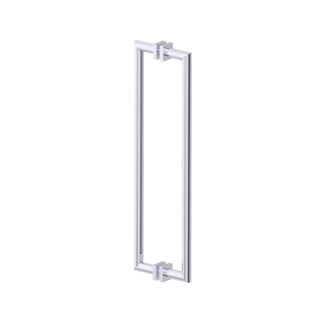 Kartners - MADRID - 24-inch Double Shower Door Handle-Polished Chrome - Polished Chrome