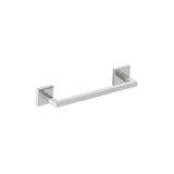 Kartners - BUILDERS - 9-inch Bathroom Towel Bar-Brushed Nickel - Brushed Nickel