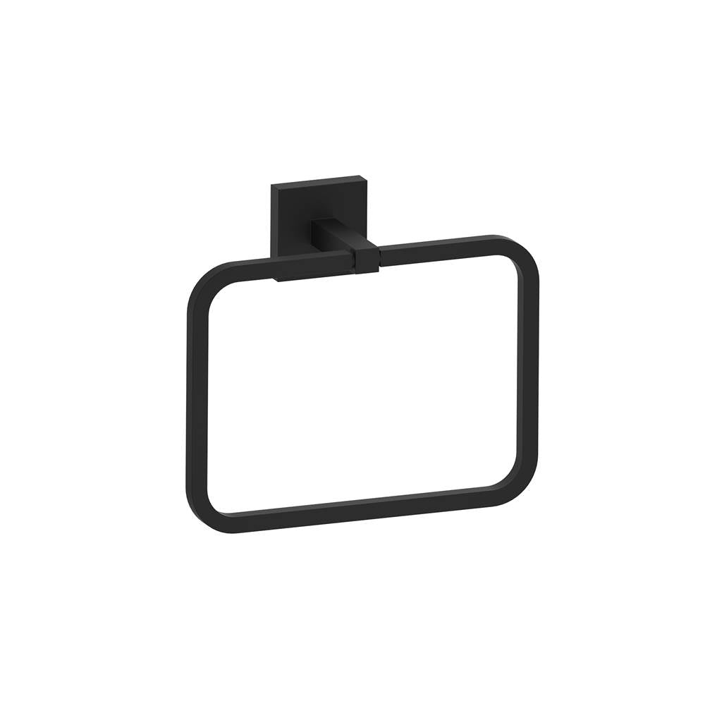 Kartners - BUILDERS - Towel Ring-Matte Black - Matte Black
