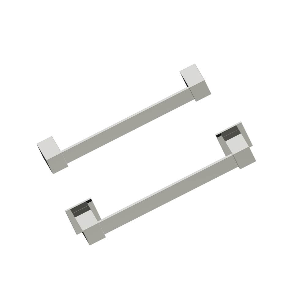 Kartners - LISBON - 9-inch Bathroom Towel Bar-Polished Nickel - Polished Nickel