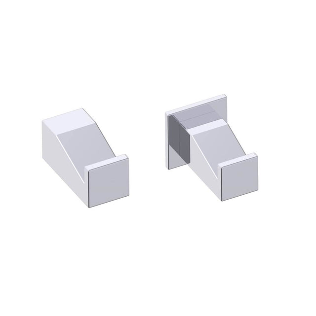 Kartners - LISBON - Single Prong Robe Hook-Polished Chrome - Polished Chrome