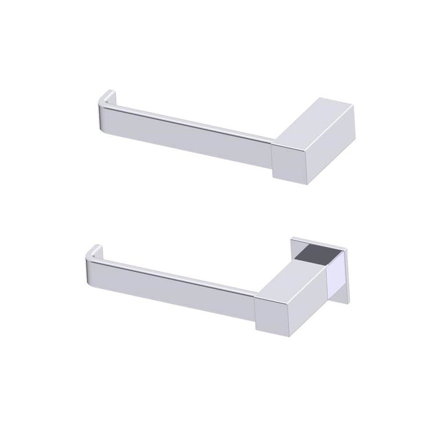 Kartners - LISBON - Toilet Paper Holder (Left)-Polished Chrome - Polished Chrome