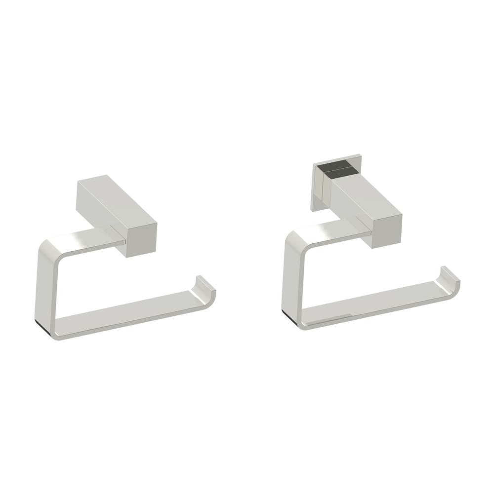 Kartners - LISBON - Drop Toilet Paper Holder-Polished Nickel - Polished Nickel