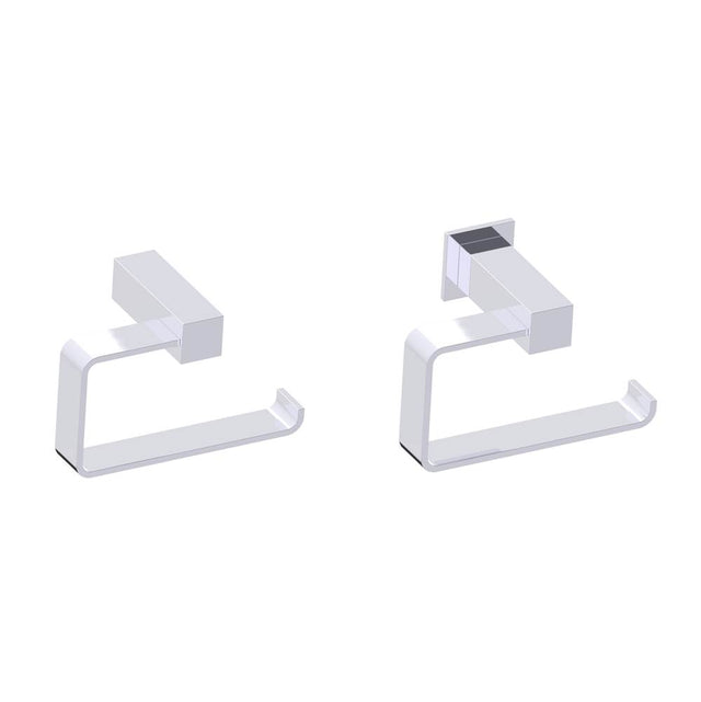 Kartners - LISBON - Drop Toilet Paper Holder-Polished Chrome - Polished Chrome