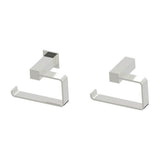 Kartners - LISBON - Drop Toilet Paper Holder (Left)-Polished Nickel - Polished Nickel