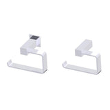Kartners - LISBON - Drop Toilet Paper Holder (Left)-Polished Chrome - Polished Chrome