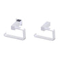 Kartners - LISBON - Drop Toilet Paper Holder (Left)-Polished Chrome - Polished Chrome