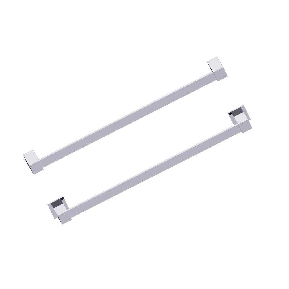 Kartners - LISBON - 18-inch Bathroom Towel Bar-Polished Chrome - Polished Chrome