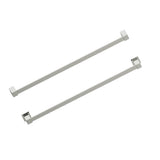 Kartners - LISBON - 24-inch Bathroom Towel Bar-Polished Nickel - Polished Nickel