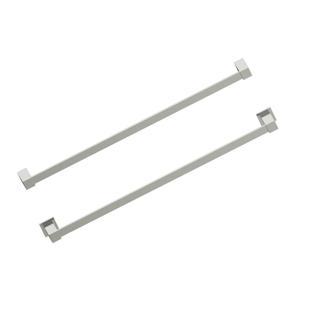 Kartners - LISBON - 24-inch Bathroom Towel Bar-Brushed Nickel - Brushed Nickel