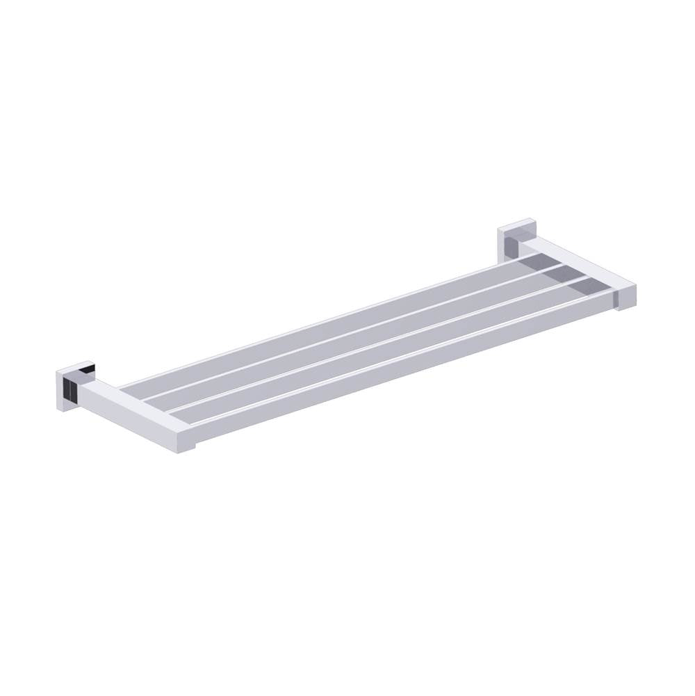 Kartners - LISBON - Towel Shelf-Polished Chrome - Polished Chrome
