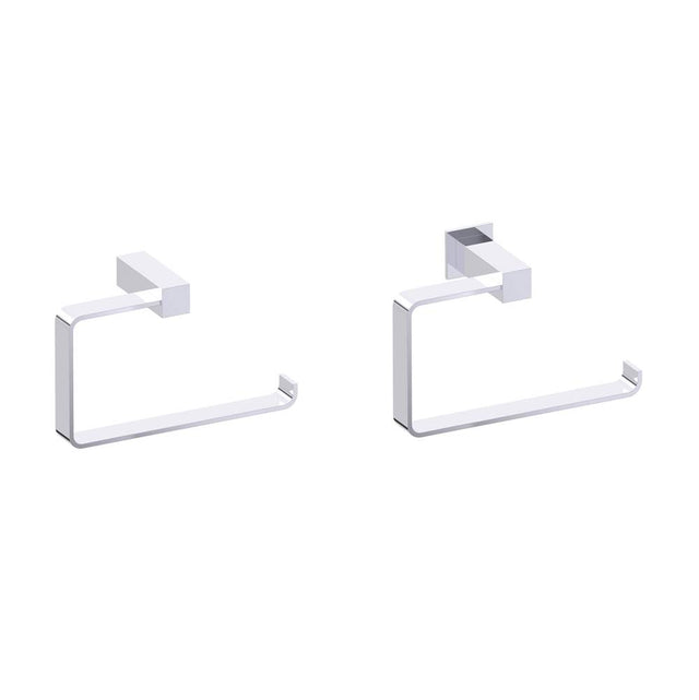Kartners - LISBON - Towel Ring-Polished Chrome - Polished Chrome