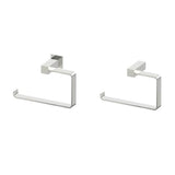 Kartners - LISBON - Towel Ring (Left)-Polished Nickel - Polished Nickel