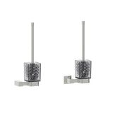 Kartners - LISBON - Toilet Brush Set-Brushed Nickel - Brushed Nickel