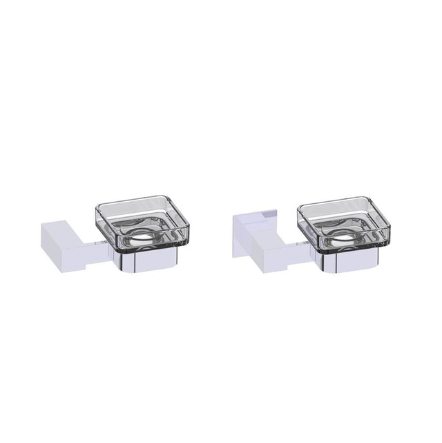 Kartners - LISBON - Soap Dish-Polished Chrome - Polished Chrome