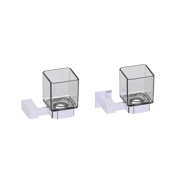 Kartners - LISBON - Tumbler Holder-Polished Chrome - Polished Chrome