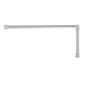Kartners - LISBON - 8-inch x 24-inch Offset Shower Door Handle -Polished Chrome - Polished Chrome