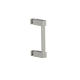 Kartners - LISBON - 6-inch Single Shower Door Handle-Brushed Nickel - Brushed Nickel