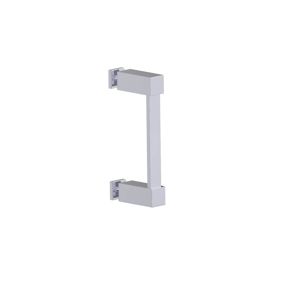 Kartners - LISBON - 6-inch Single Shower Door Handle-Polished Chrome - Polished Chrome
