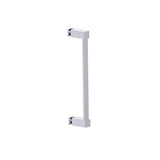 Kartners - LISBON - 12-inch Single Shower Door Handle-Polished Chrome - Polished Chrome