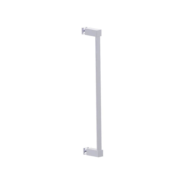 Kartners - LISBON - 18-inch Single Shower Door Handle-Polished Chrome - Polished Chrome