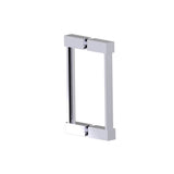 Kartners - LISBON- 8-inch Double Shower Door Handle-Polished Chrome - Polished Chrome