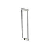 Kartners - LISBON - 18-inch Double Shower Door Handle-Polished Nickel - Polished Nickel