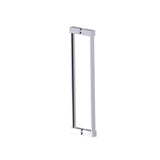 Kartners - LISBON - 18-inch Double Shower Door Handle-Polished Chrome - Polished Chrome