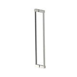 Kartners - LISBON - 24-inch Double Shower Door Handle-Polished Nickel - Polished Nickel