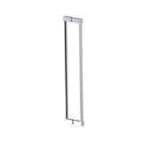 Kartners - LISBON - 24-inch Double Shower Door Handle-Polished Chrome - Polished Chrome